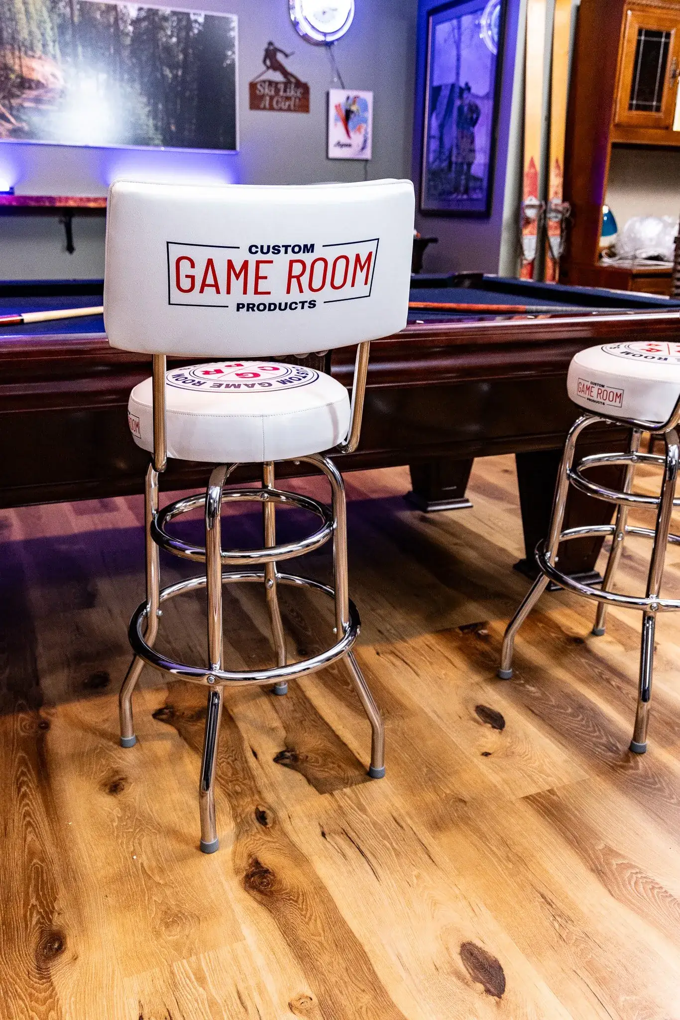 Custom Game Room Products bar stool